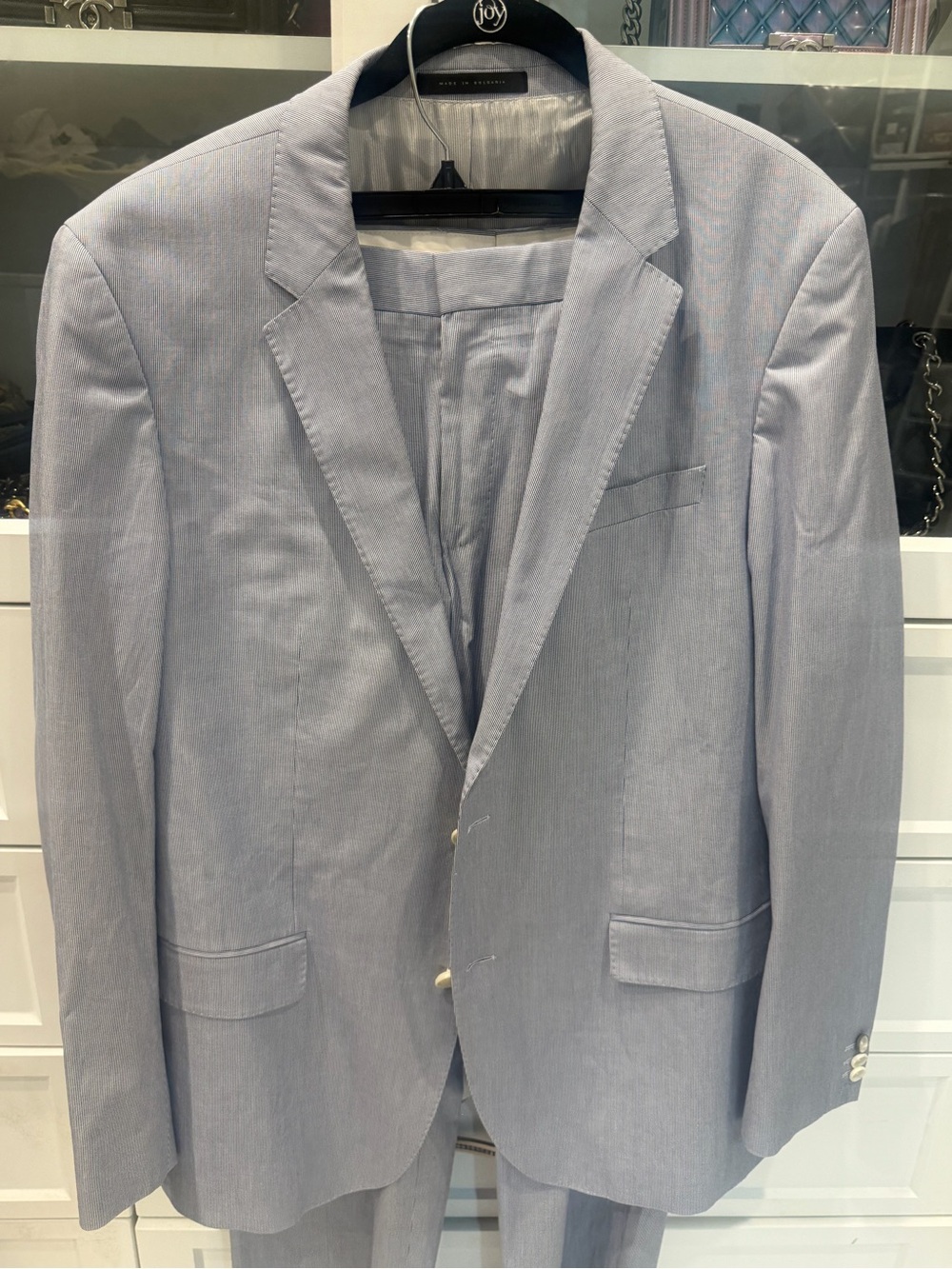 Hugo Boss Light Blue Two-Piece Men's Suit